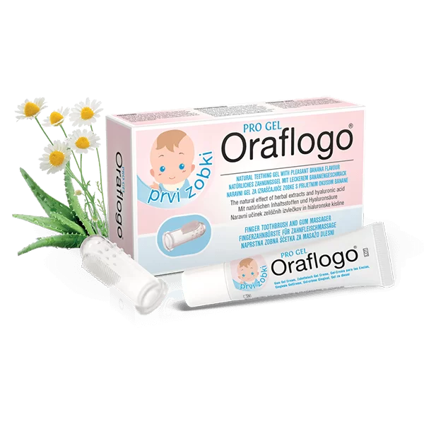 Oraflogo Pro gel za prve zobke